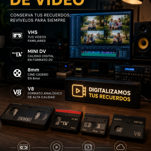 Traspaso Video VHS a Digital